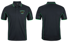 Load image into Gallery viewer, Portland Panthers Black/Green Polo Shirt