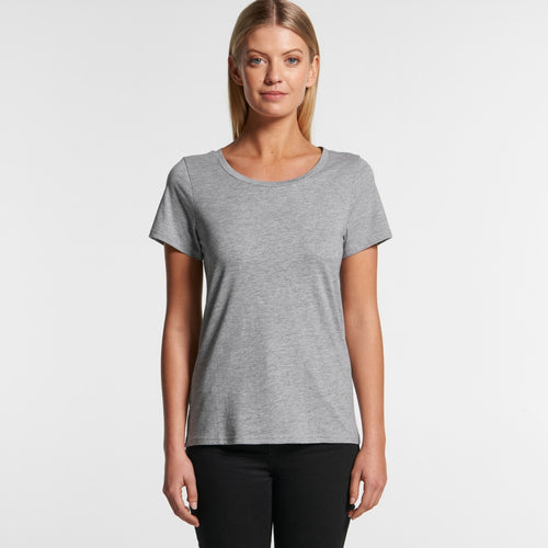 AS COLOUR SHALLOW SCOOP TEE